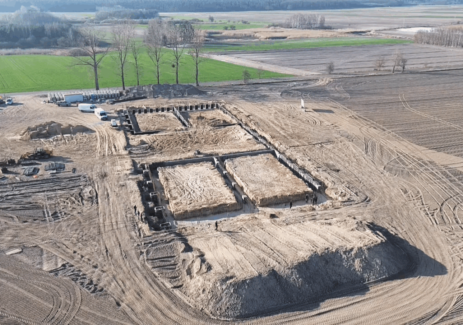 fundamenty budowa w Kuśnierzu